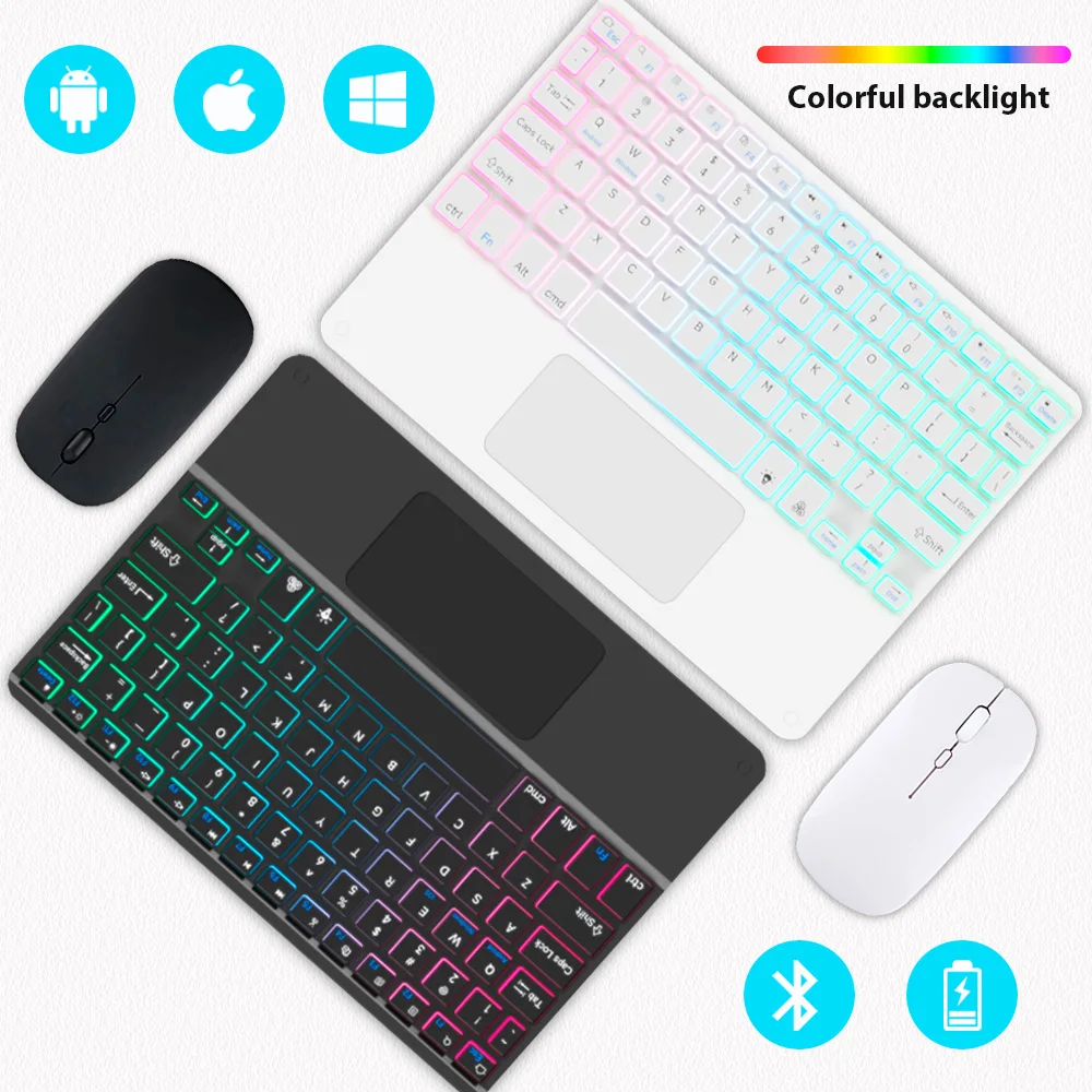Boox Tablet Accessories - Bluetooth Keyboard for Tablet Android IOS