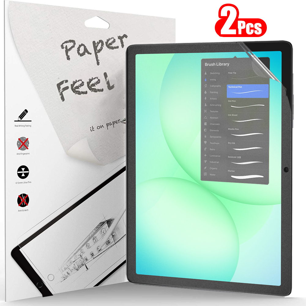 Tablet Accessories Samsung - 2Pcs Paper Feel Like Screen Protector