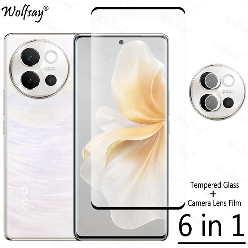 Vivo V40 - Full Cover Tempered Glass For Vivo