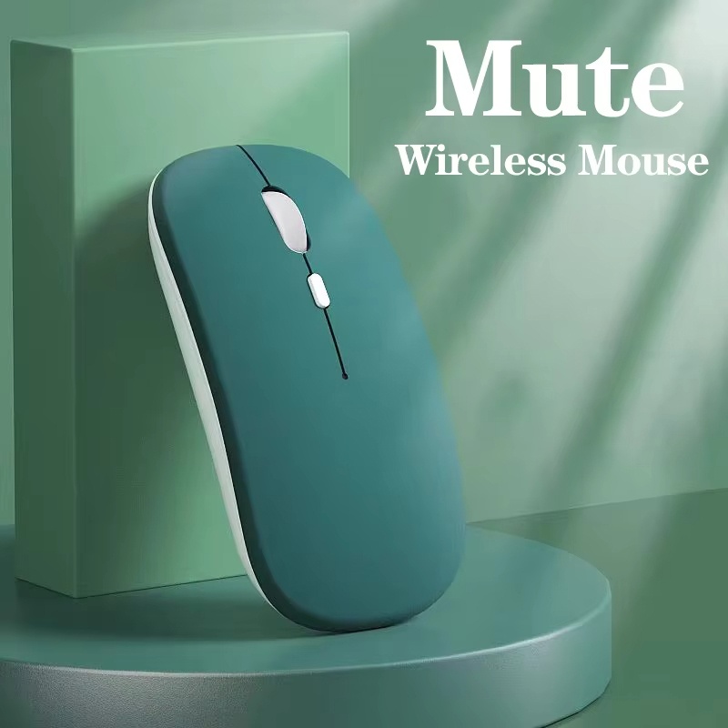 Tablet Accessories Keyboard - Silent Bluetooth Mouse Ultra-Thin Wireless Mouse
