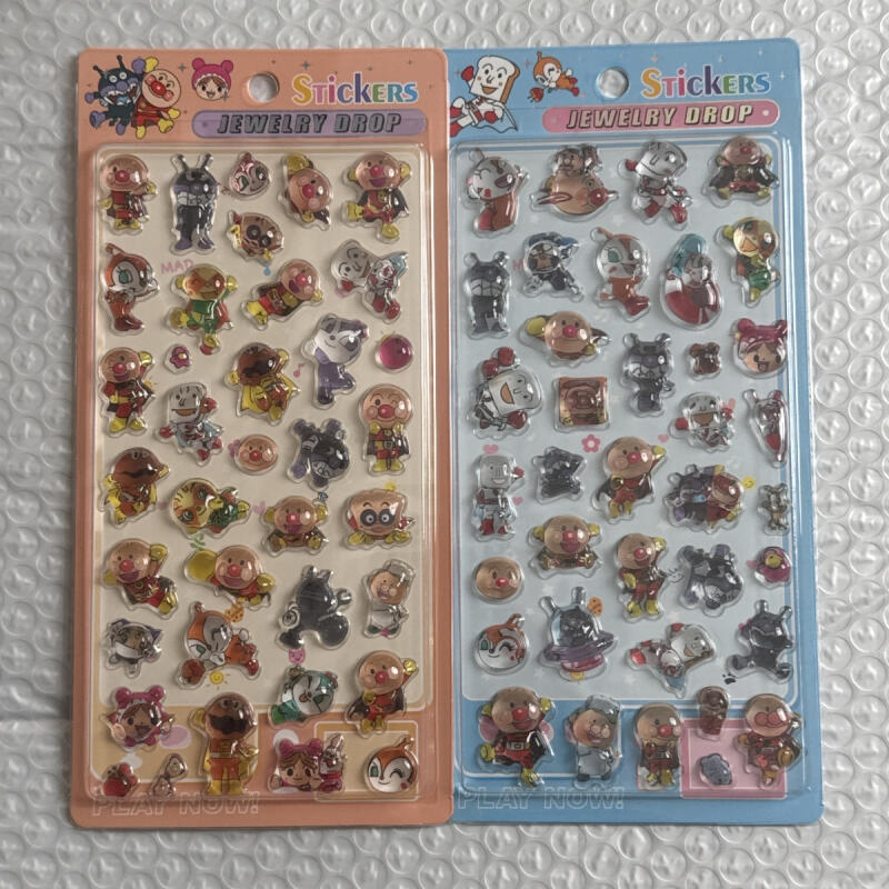 Tablet Accessories - Kawaii Anpanman 3D Relief Sticker Creativity