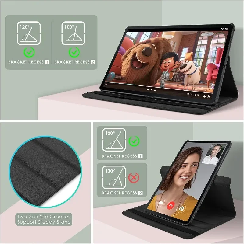 360 Rotating Case for Samsung  - Samsung Tablet S9 Accessories 评论和价格