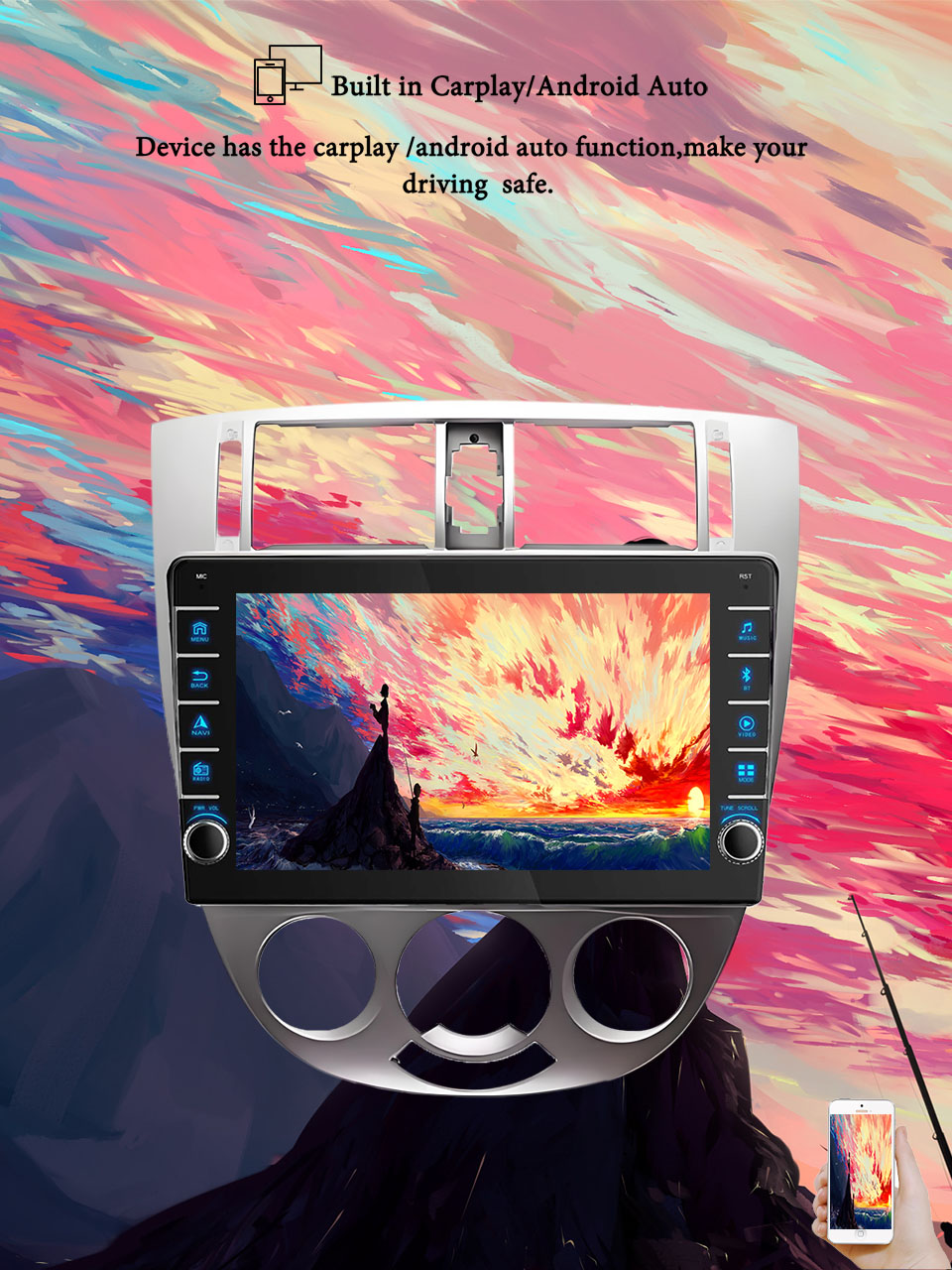8G+128G Android 14 For Chevrol - Tablet Danish Mobile & Accessories Photos 评论和价格
