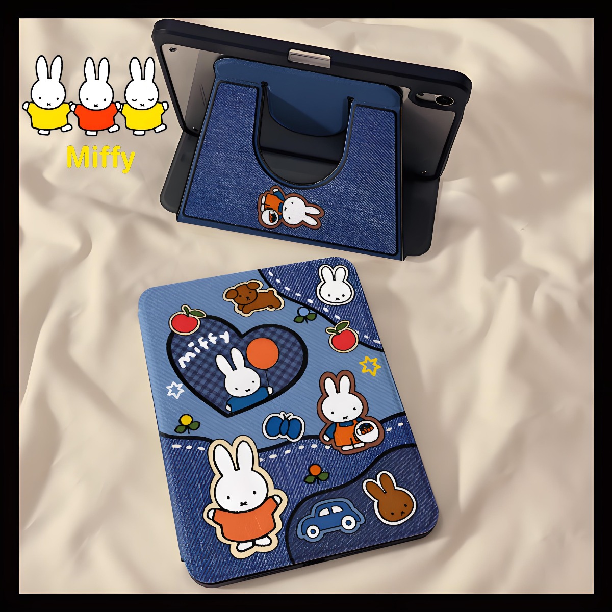 Kawaii Miffy Rabbit Tablet Cas - Tablet Ipad Accessories 评论和价格