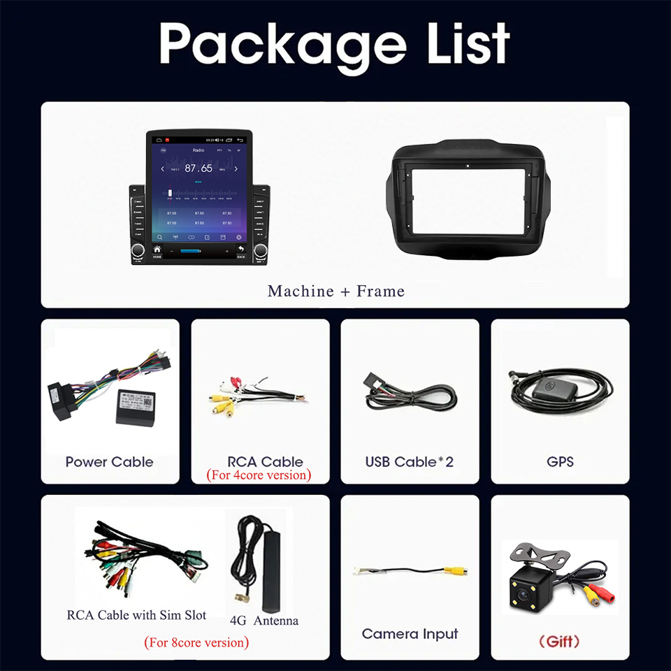 8G+128G Android 14 For Jeep Re - Tablet Danish Mobile & Accessories Photos 评论和价格