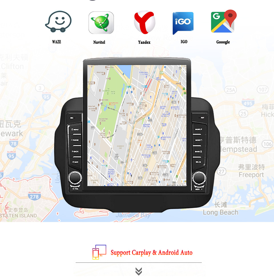 8G+128G Android 14 For Jeep Re - Tablet Danish Mobile & Accessories Photos 评论和价格