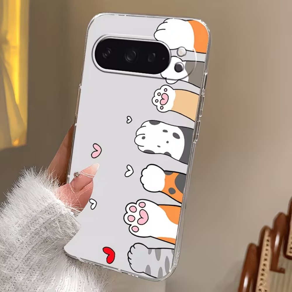 Cartoon Cat Paw Print Crystal  - Google Pixel 9 评论和价格