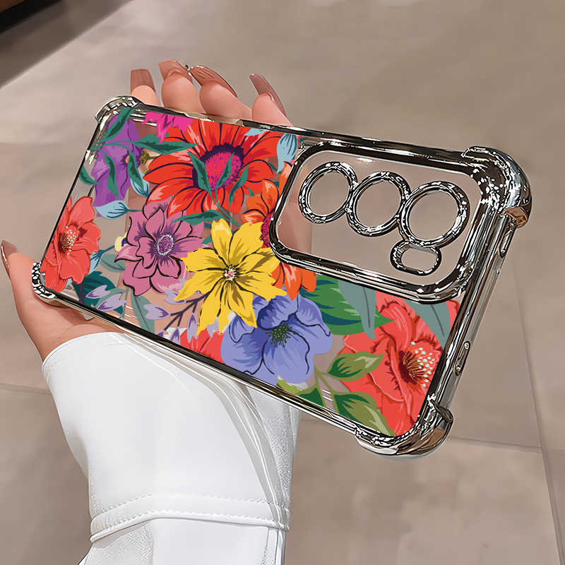Plating Clear Phone Case For V - Vivo V40 评论和价格