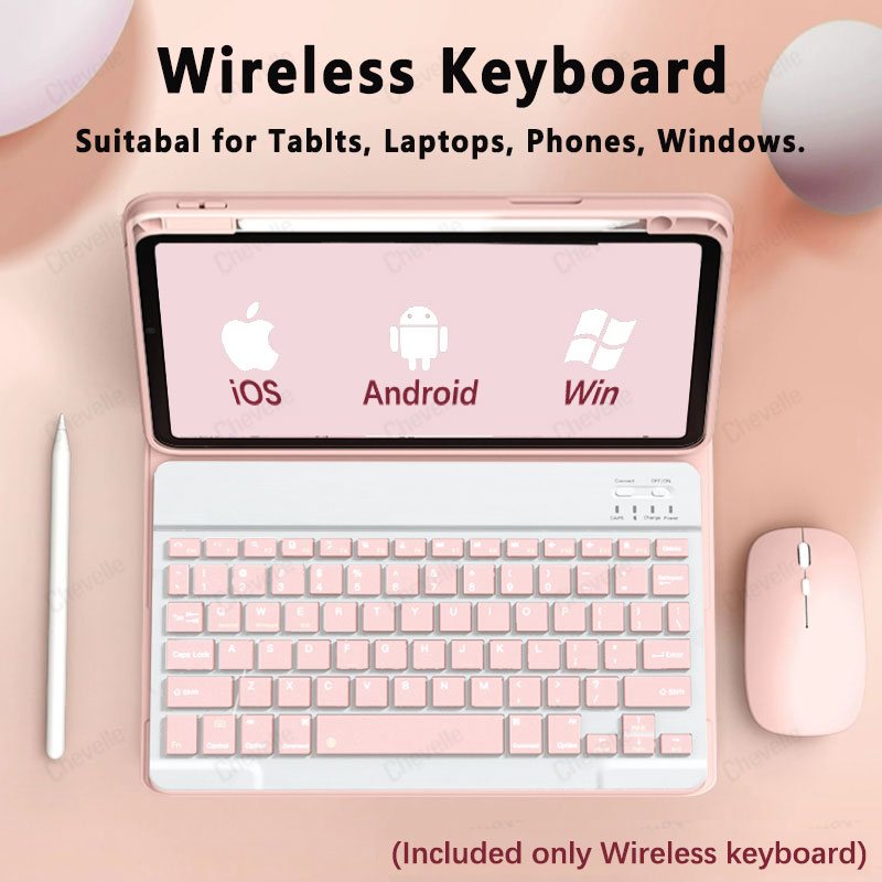 Wireless Bluetooth-compatible  - Tablet Accessories Keyboard 评论和价格