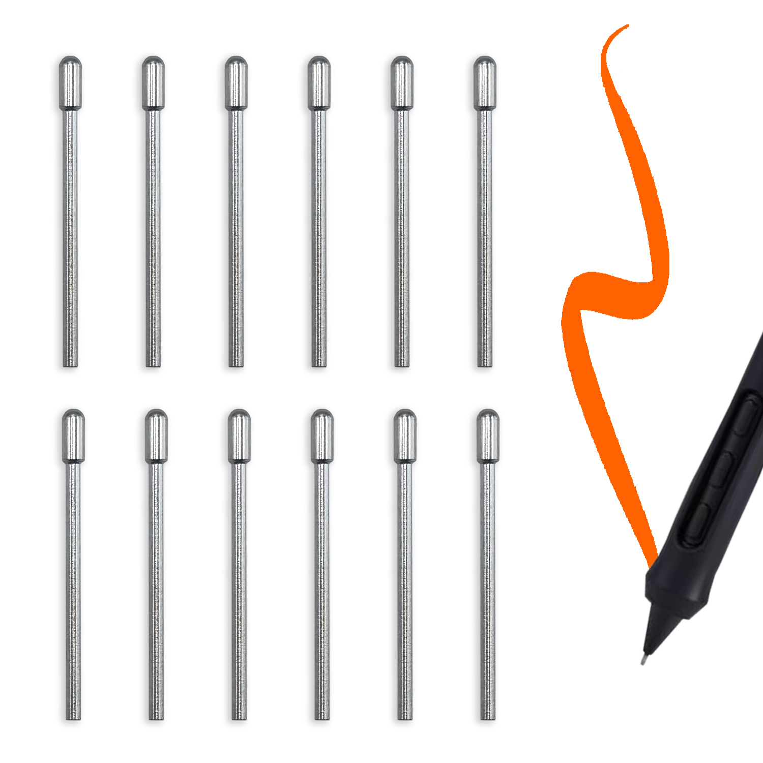 Metal Nibs Suitable for Wacom  - Wacom Tablet Accessories 评论和价格