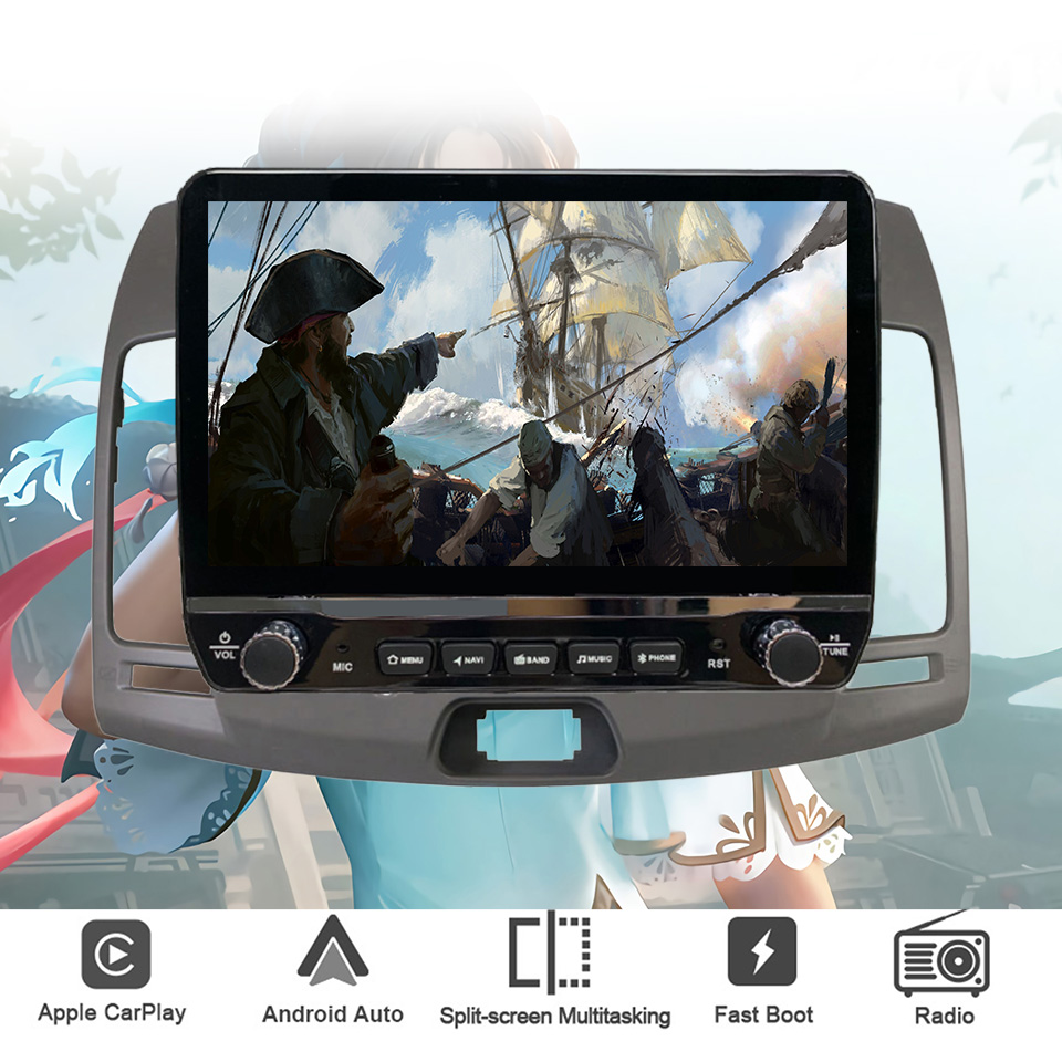 2Din Android 14 Autoradio Mult - Tablet Danish Mobile & Accessories Photos 评论和价格