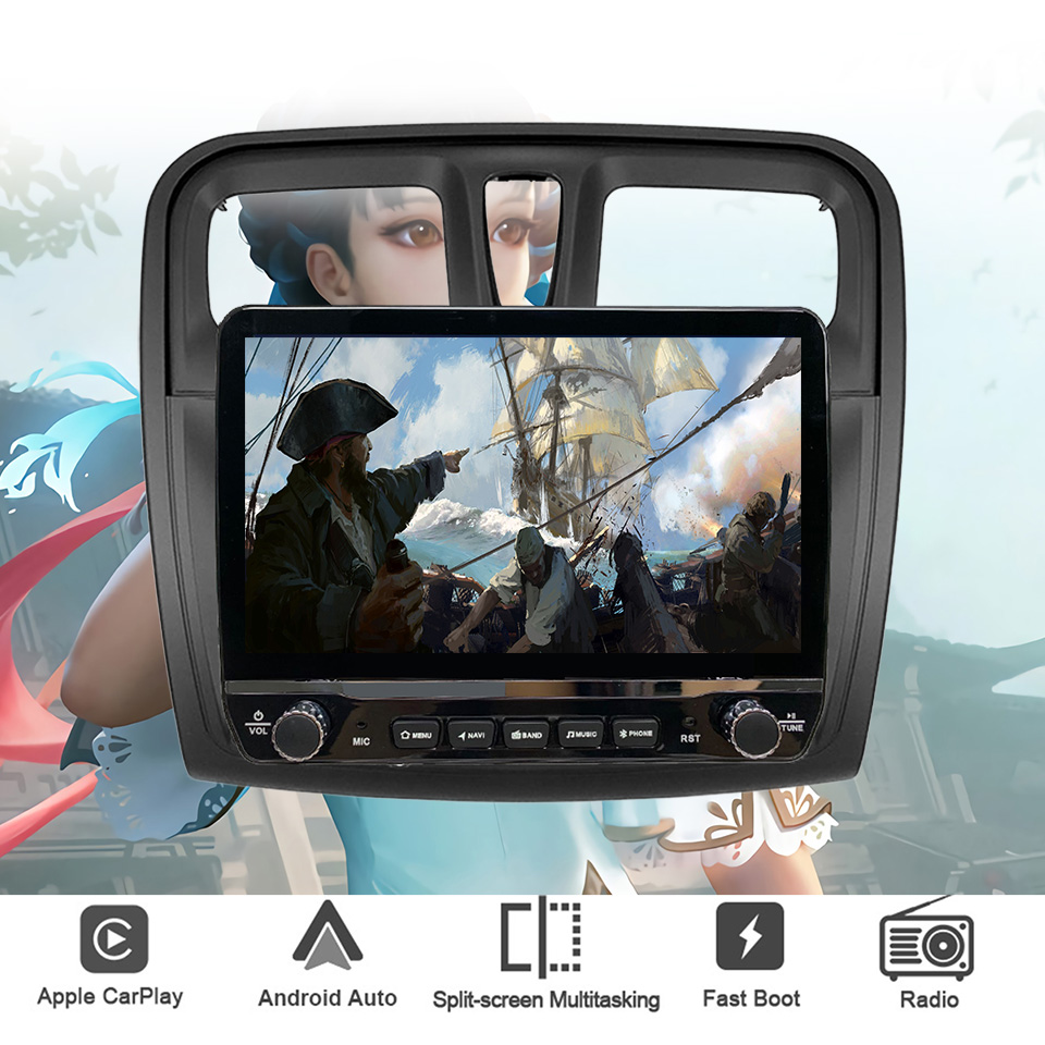 Android 14 Autoradio Multimedi - Tablet Danish Mobile & Accessories Photos 评论和价格
