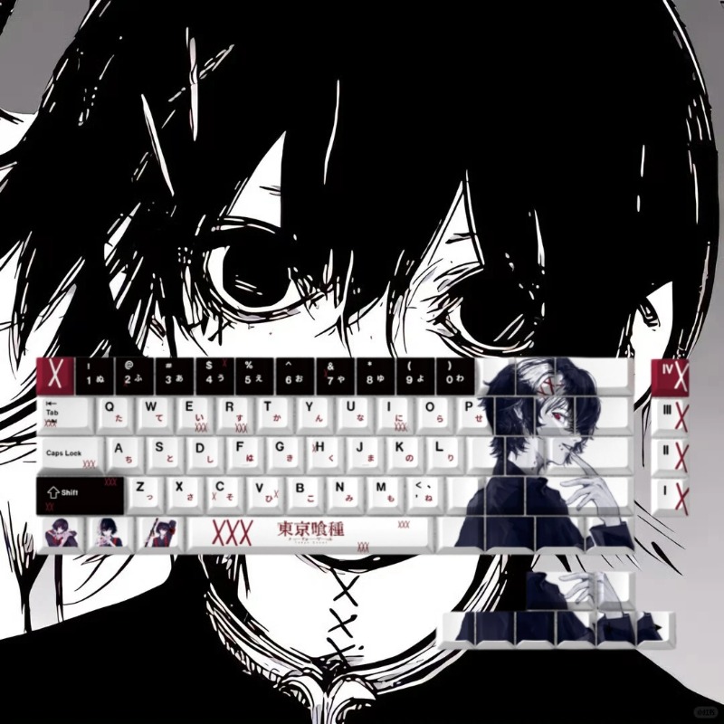 Tokyo Ghoul Kinki Ken Anime Ke - Tablet Accessories Keyboard 评论和价格