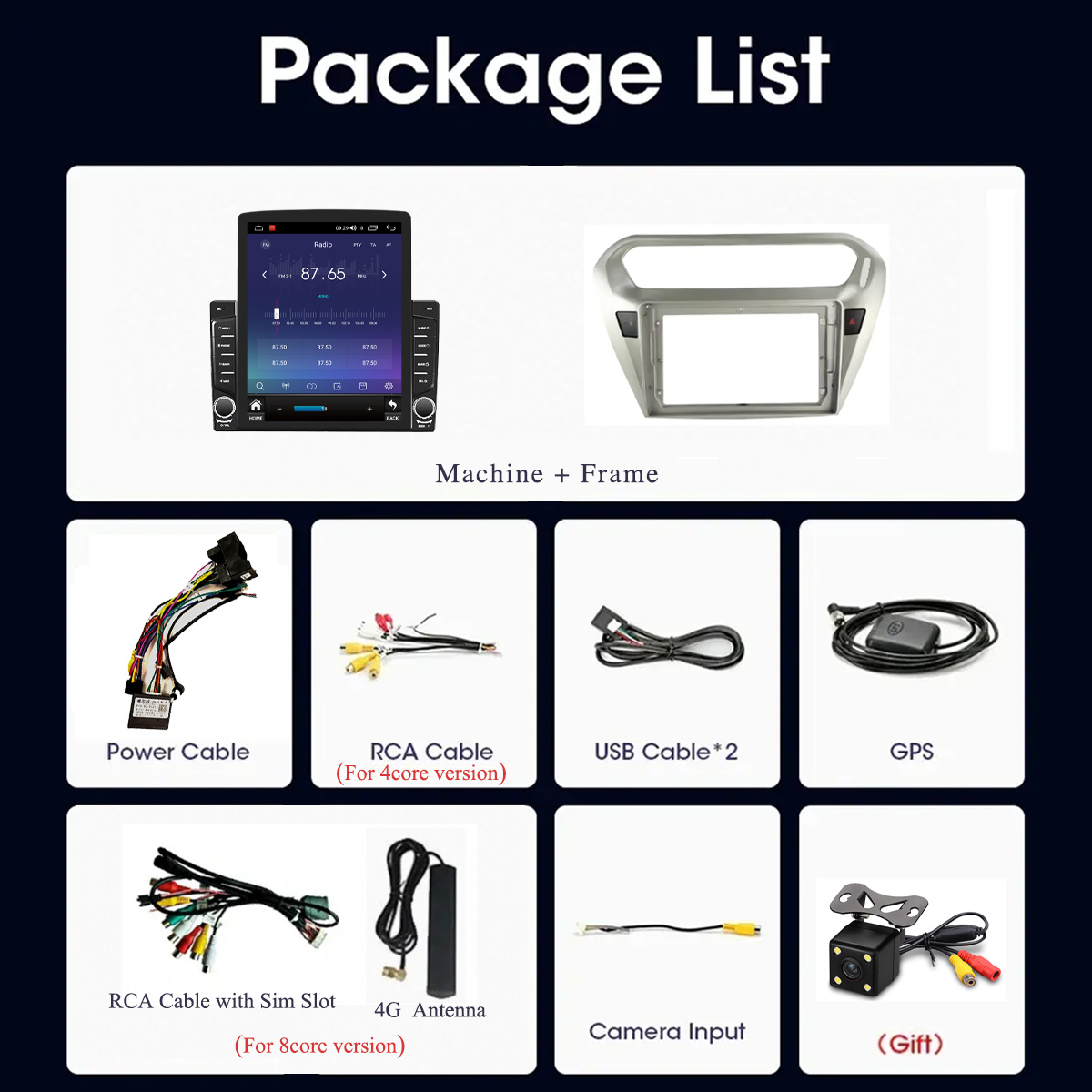 8G+128G Android 14 For Peugeot - Tablet Danish Mobile & Accessories Photos 评论和价格