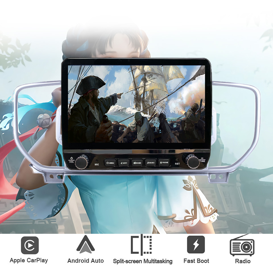 Android 14 Autoradio Multimedi - Tablet Danish Mobile & Accessories Photos 评论和价格