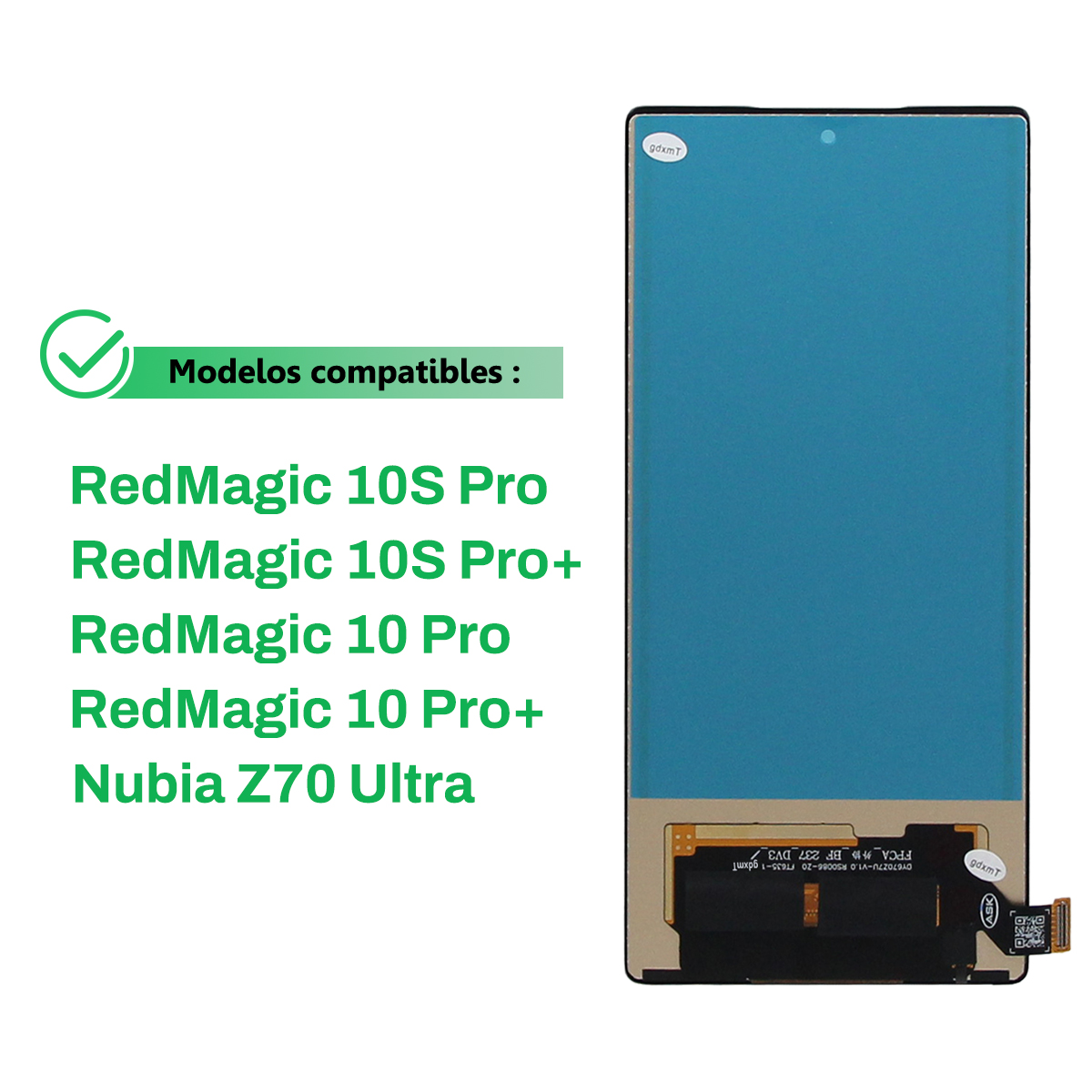 Display for ZTE nubia Z70 Ultr - Redmagic Tablet Accessories 评论和价格