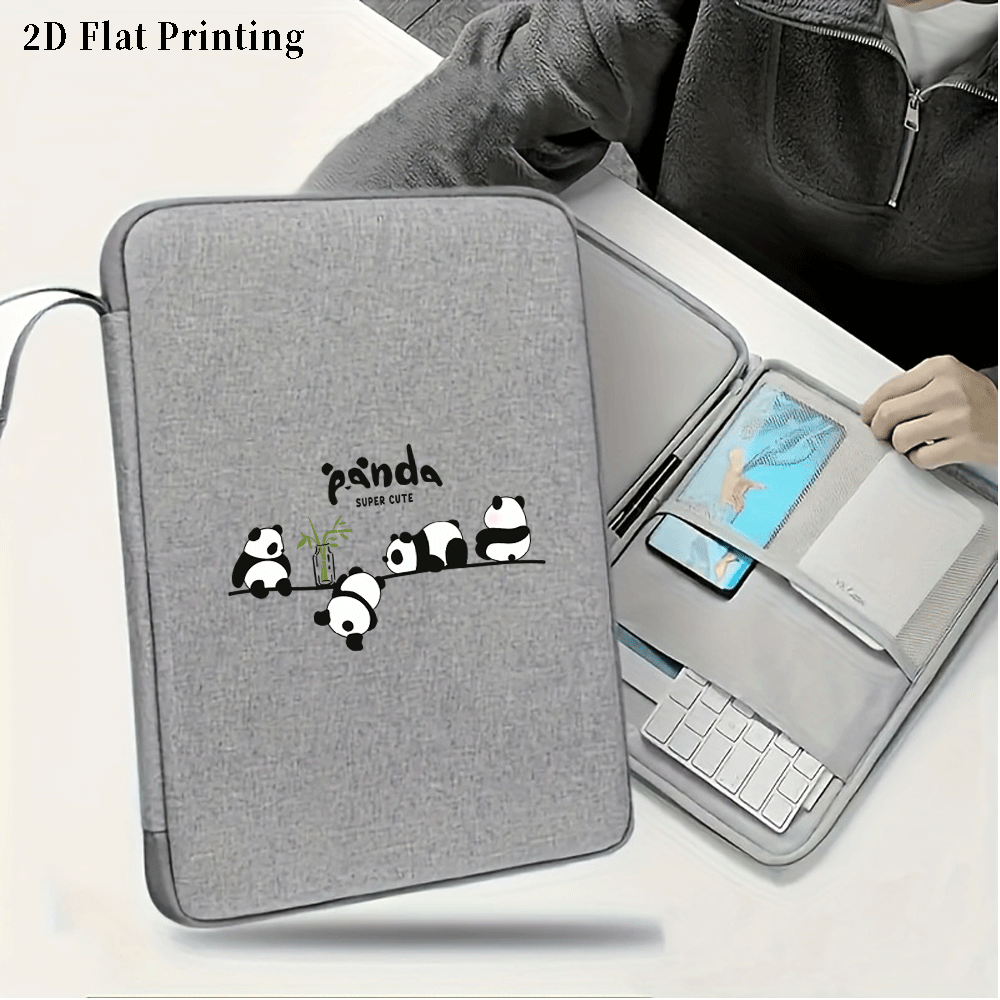Panda Print Tablet Sleeve Bag  - Wacom Tablet Accessories 评论和价格