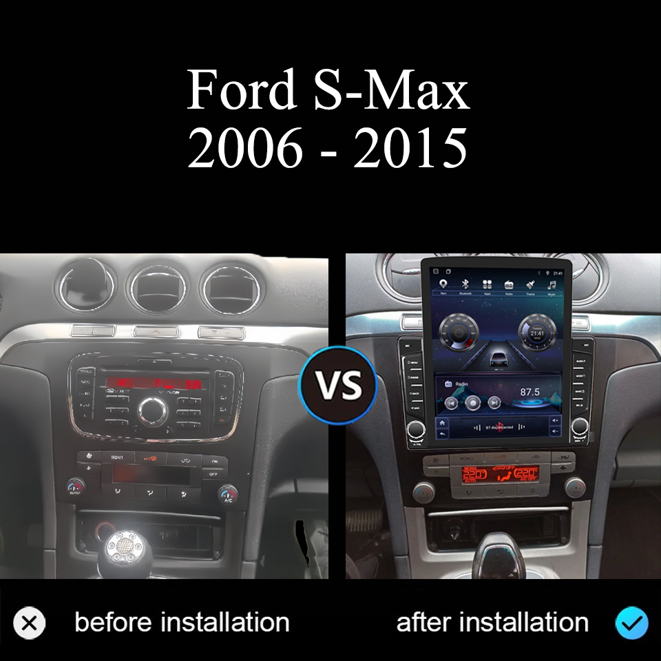 Android 14 8G+128G Car Radio F - Tablet Danish Mobile & Accessories Photos 评论和价格