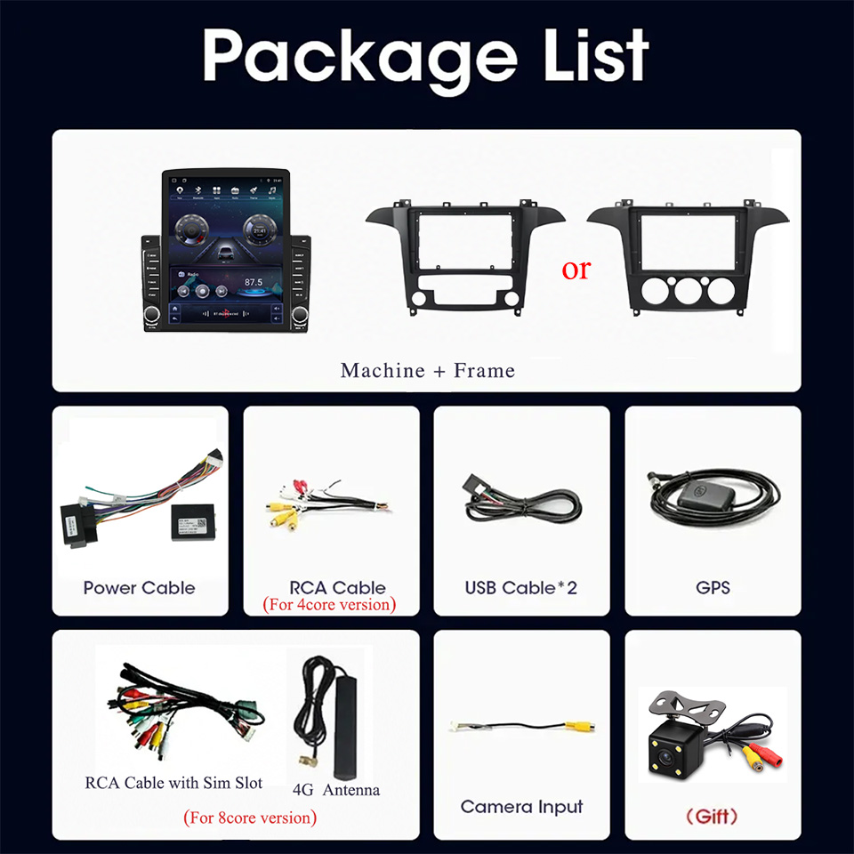 Android 14 8G+128G Car Radio F - Tablet Danish Mobile & Accessories Photos 评论和价格