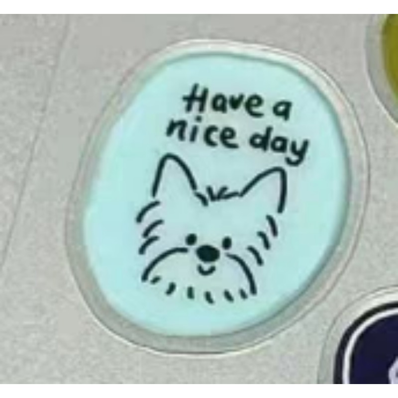 Cute Cartoon Cat Dog 3D Transp - Tablet Accessories 评论和价格