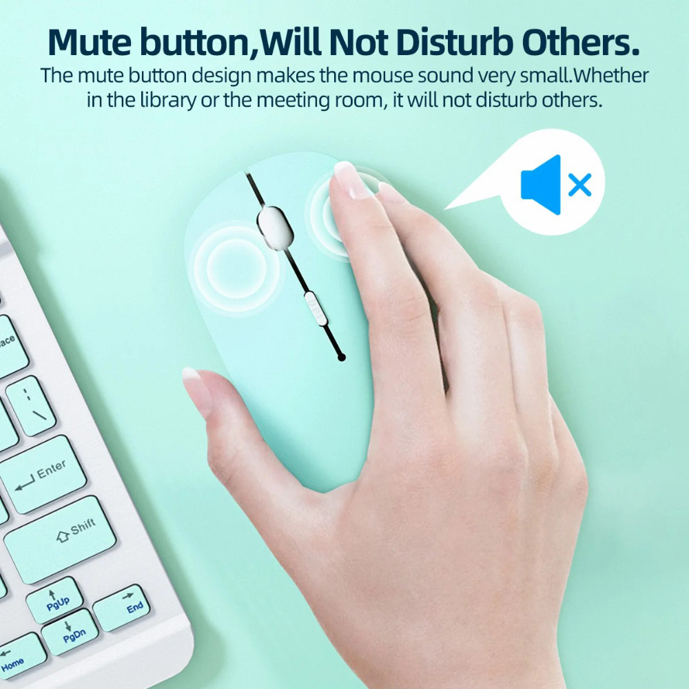 Silent Bluetooth Mouse Ultra-T - Tablet Accessories Keyboard 评论和价格