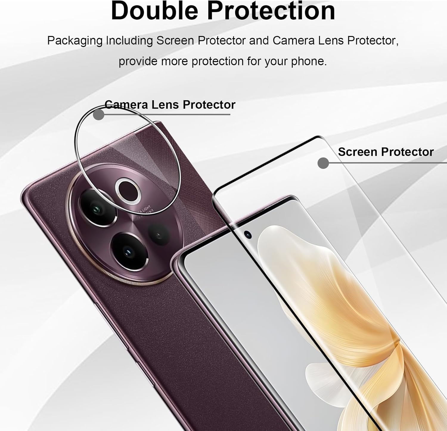 3D Curved 9H Tempered Glass Fo - Vivo V40 评论和价格